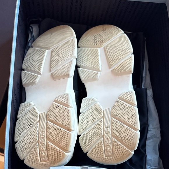 Prada Black Sneakers with Pink Accents - Picture 3 of 3